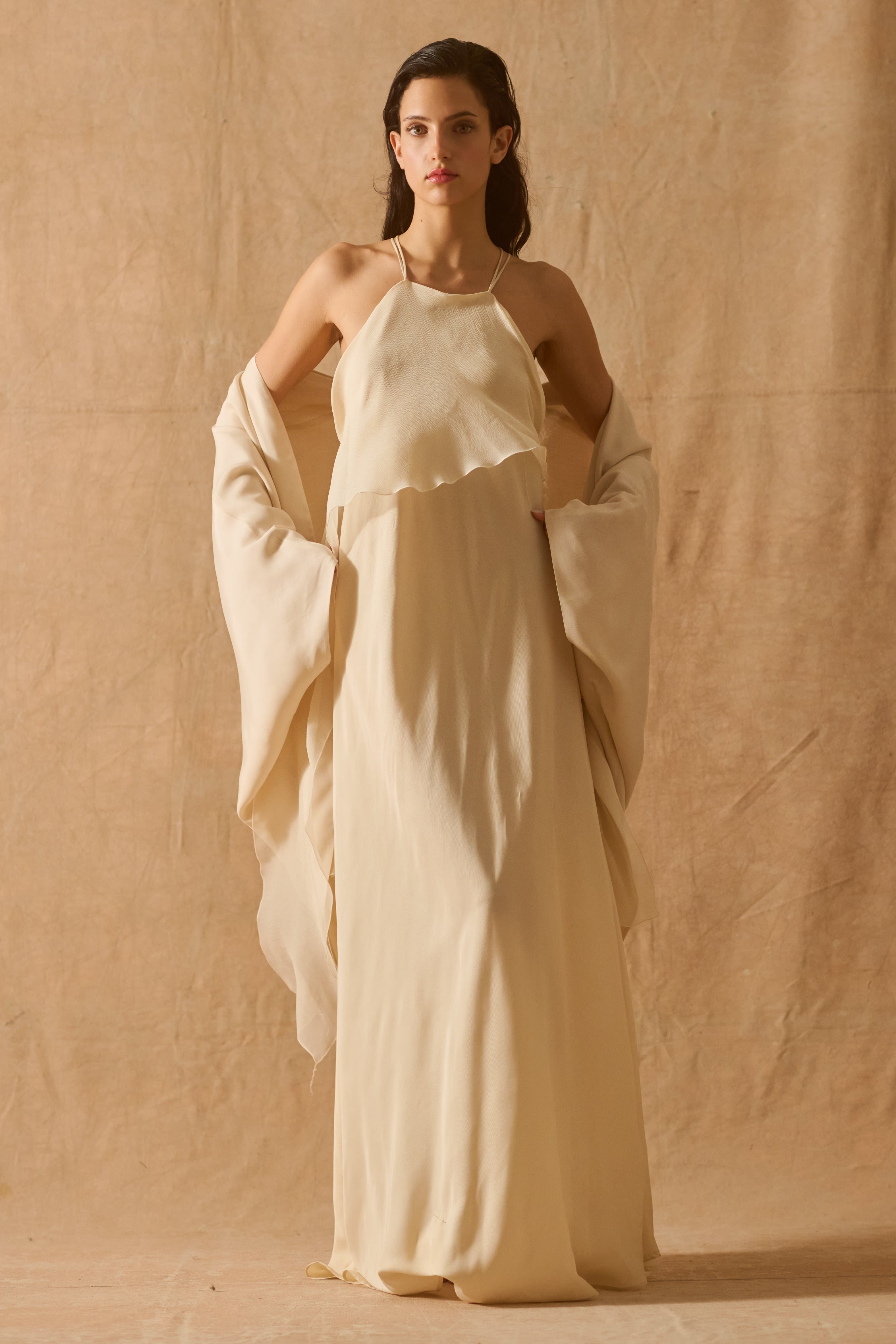 ELOISE NIGHTGOWN - CUPRO/GAUZE