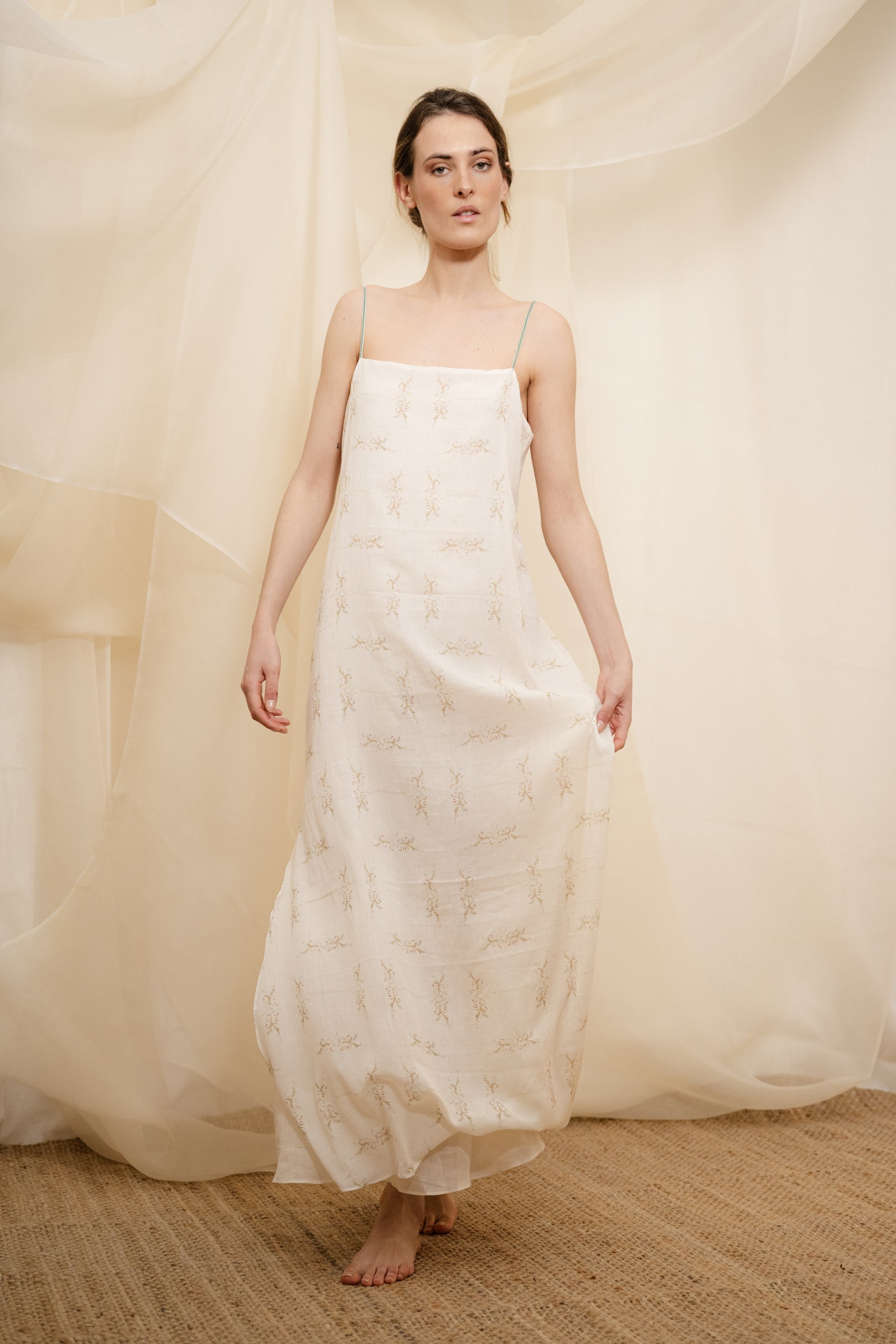 Georgiana Fleur Reversible Nightgown