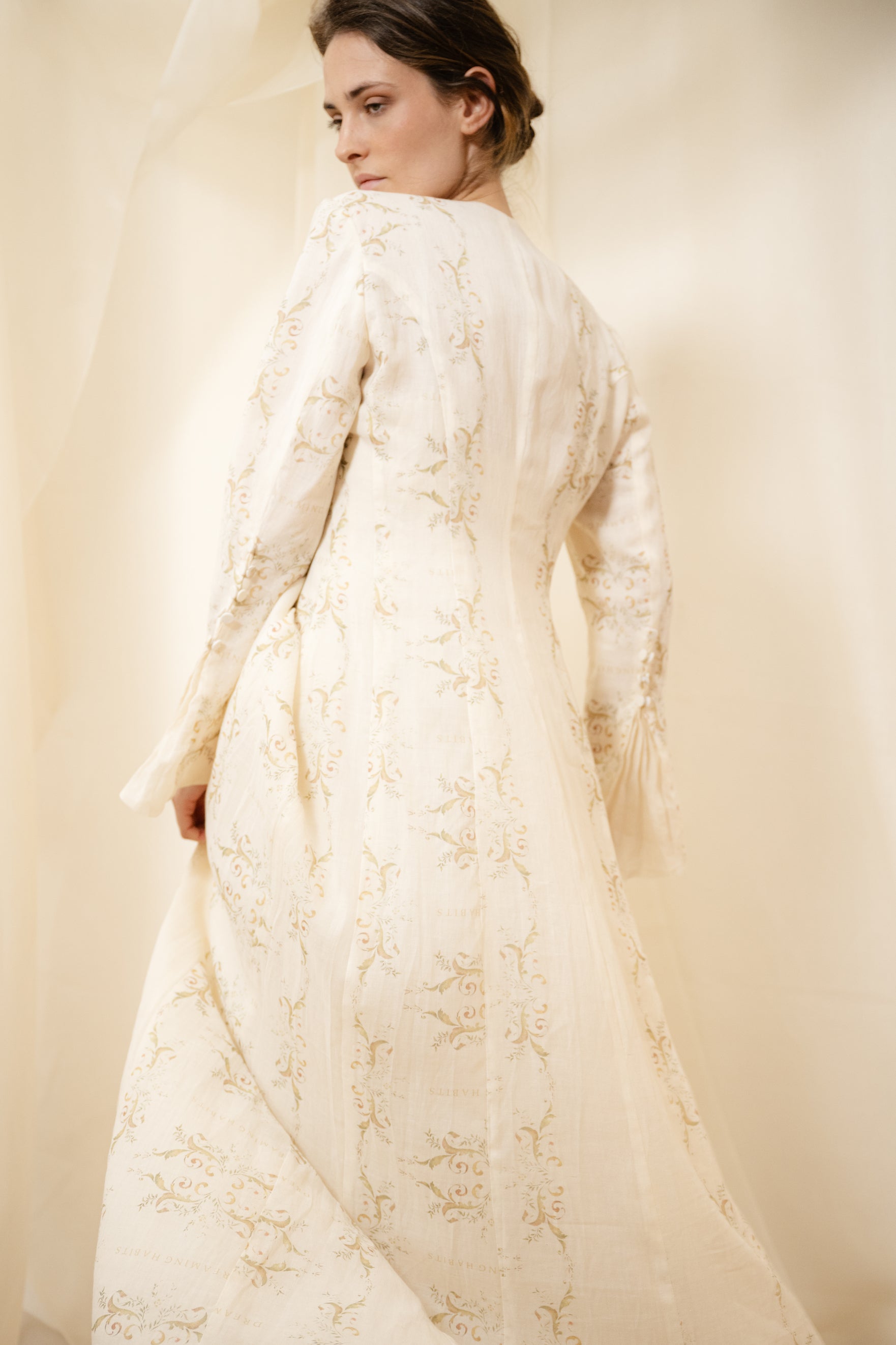 Classic Fleur Reversible Robe