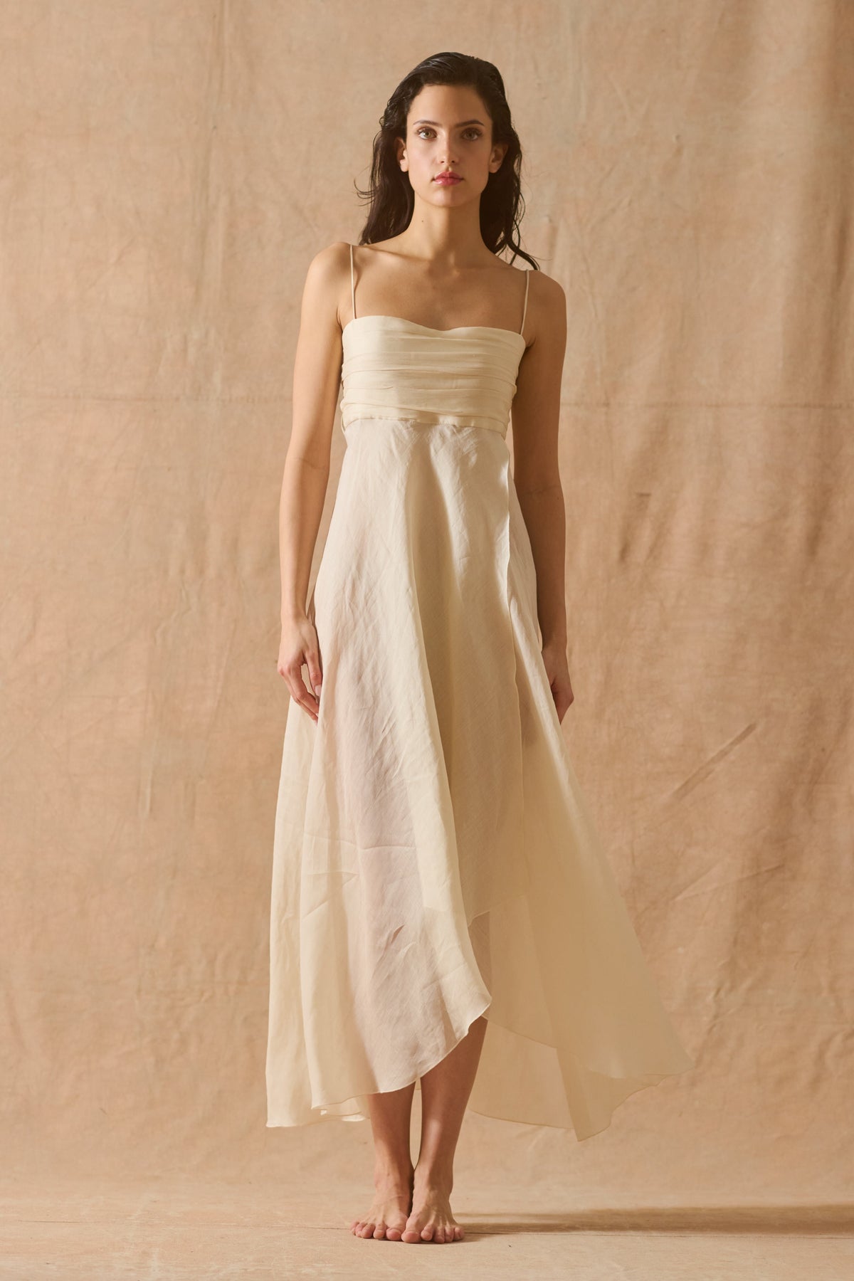BETH RAMIE/GAUZE NIGHTGOWN