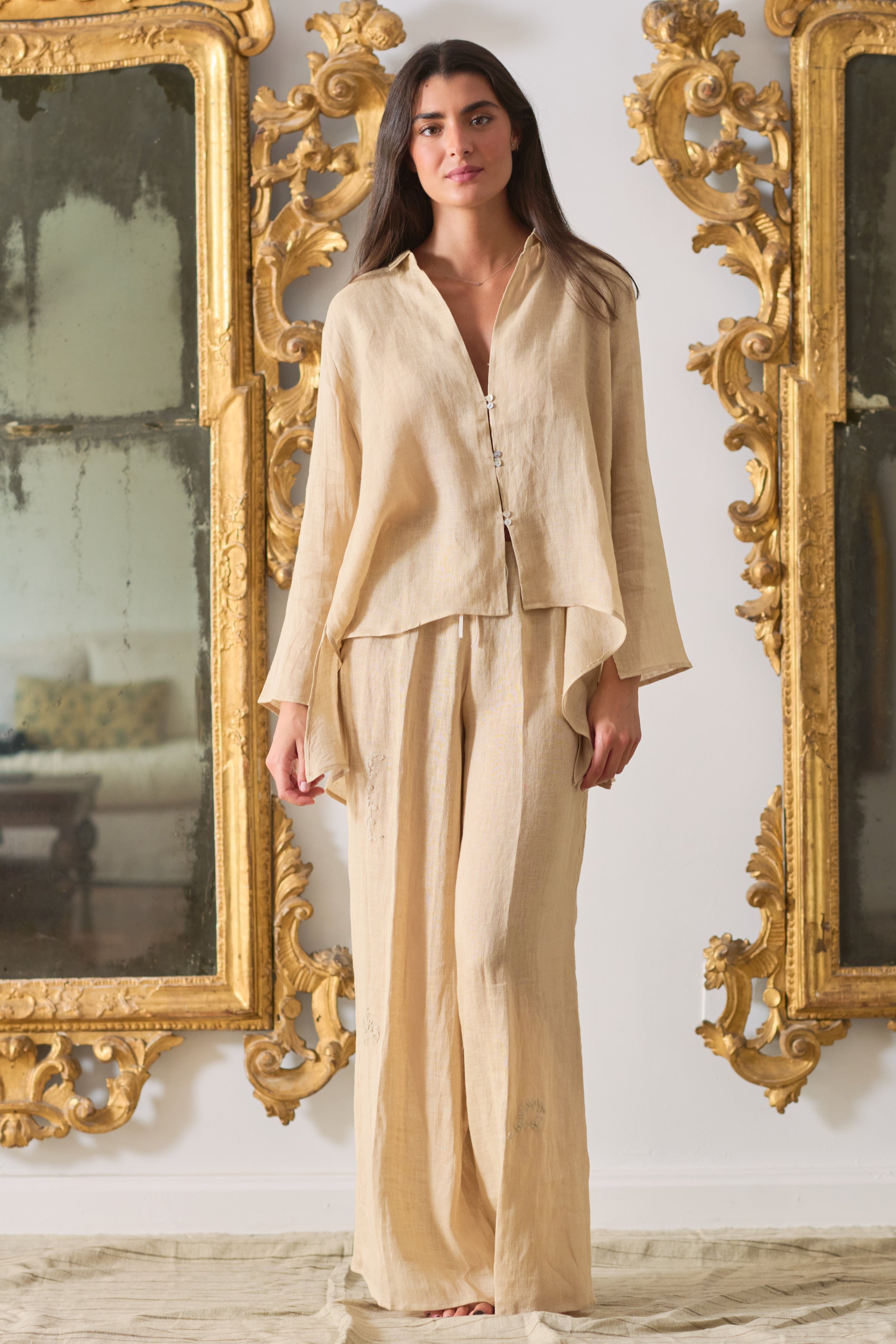 Pantalón Charlotte Lino Dust