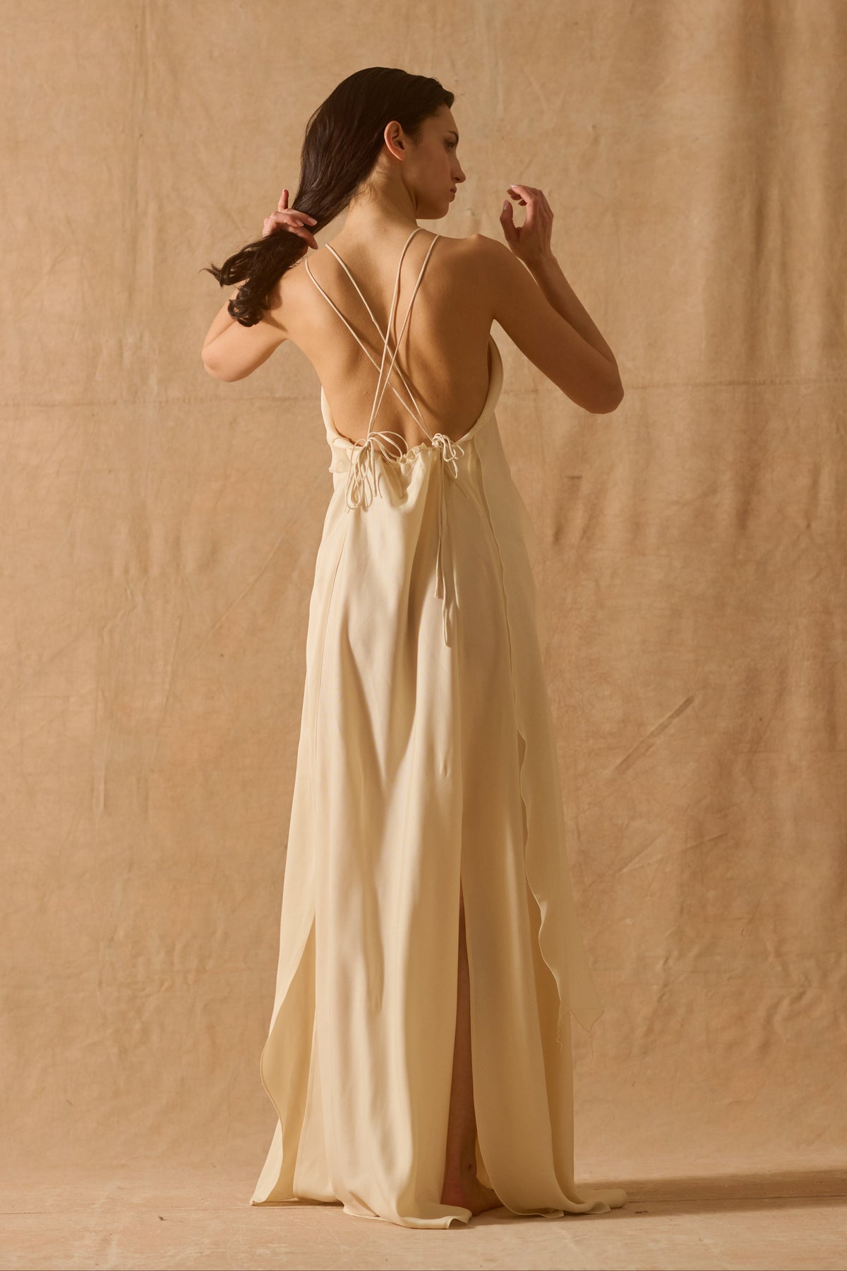 ELOISE NIGHTGOWN - CUPRO/GAUZE