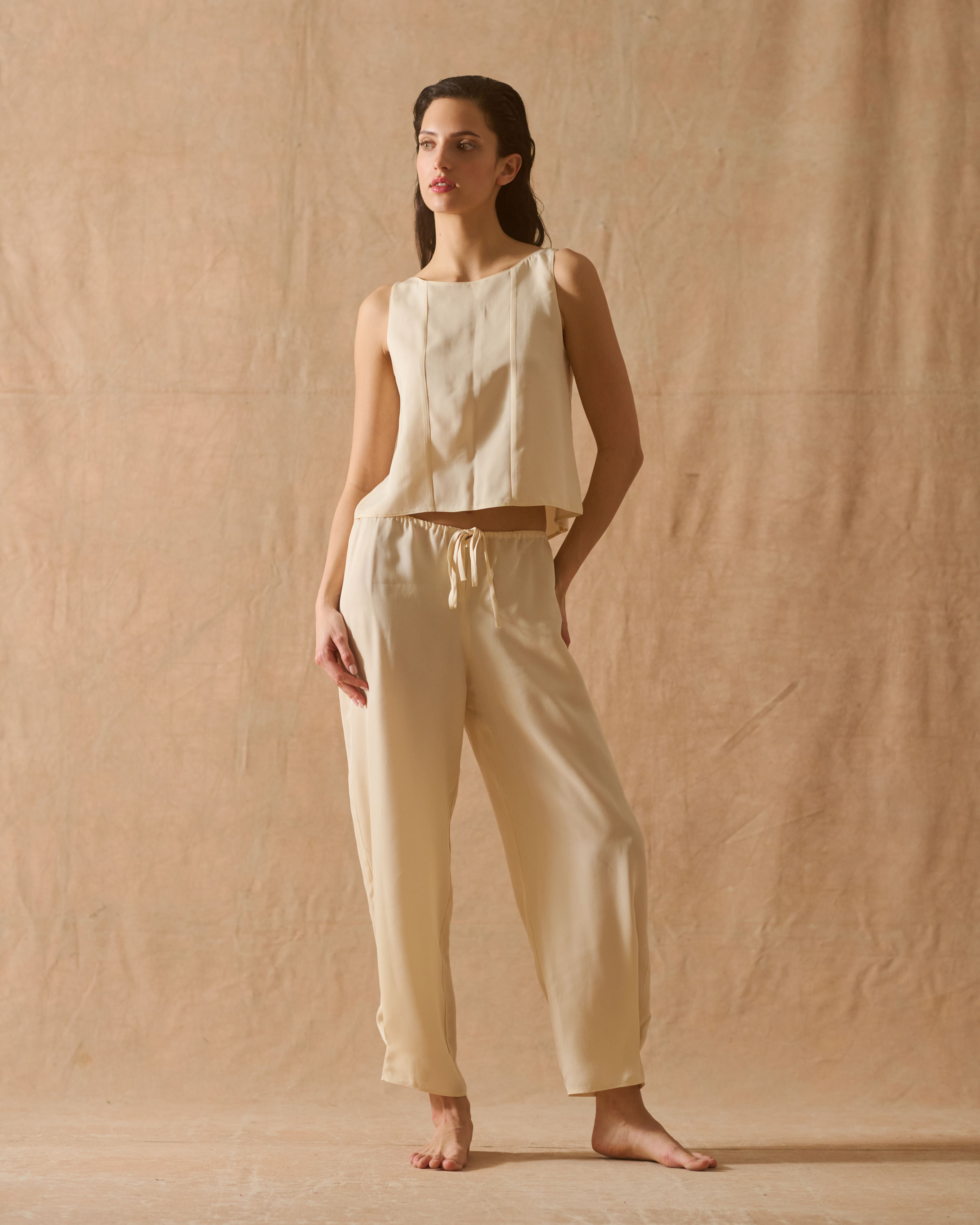 TOP ELOISE - CUPRO